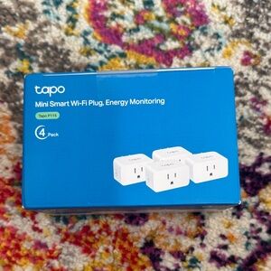 TP-Link Tapo Smart Plug Wi-Fi Mini, Energy Monitoring